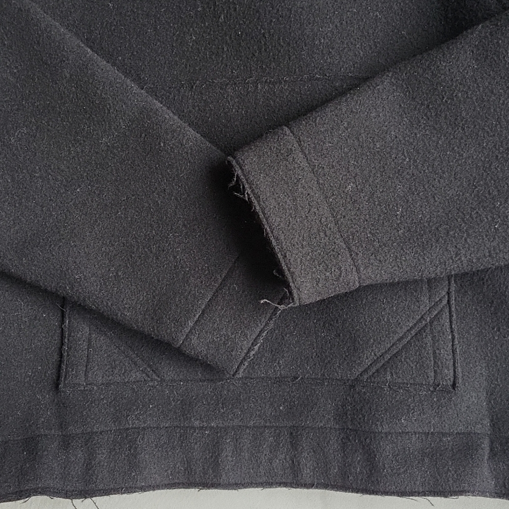 NWT$1290 ARMARIUM MABEL BOXY WOOL HOODIE Oversized Sweatshirt Sz 38 S-M (4-6) - Picture 13 of 16